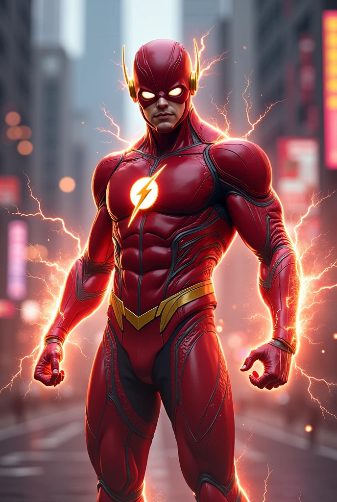 Create a new speedster from the cw show the flash as reference