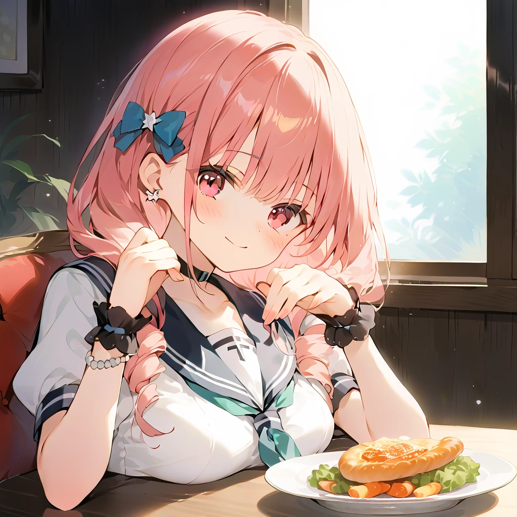 Semen、eat、Sea sage、stuff one's cheeks、Ultra-detailed illustrations、Ultra-precise expression、masterpiece、Highest quality、ultra High resolution、High resolution、Hiromitsu Takeda Style、White background、Simple Background、Mash Kyrielight、light purple hair,short hair,hair over one eyes、Black sleeveless dress, White collar、Red tie、Black Pantyhose、Brown short boots、Purple eyes、Vulgar expression、smile、Open your mouth、Choker of Hearts、White Breath、Sweat、Glowing Skin、shiny skin、Side angle、Put the plate、、semen、
