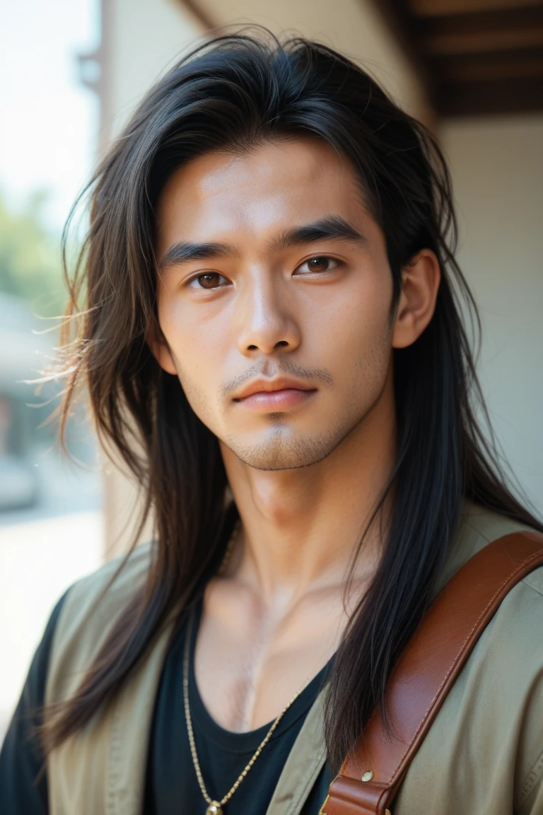Handsome asian boy