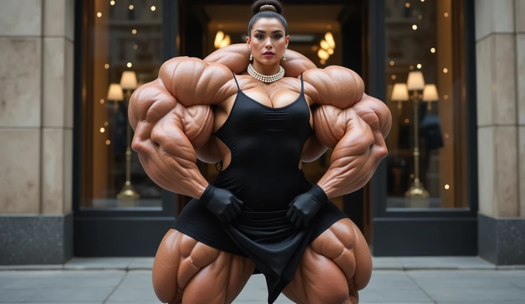 Extreme Muscle Performance Extremely muscular model, with exaggerated and fully defined ...