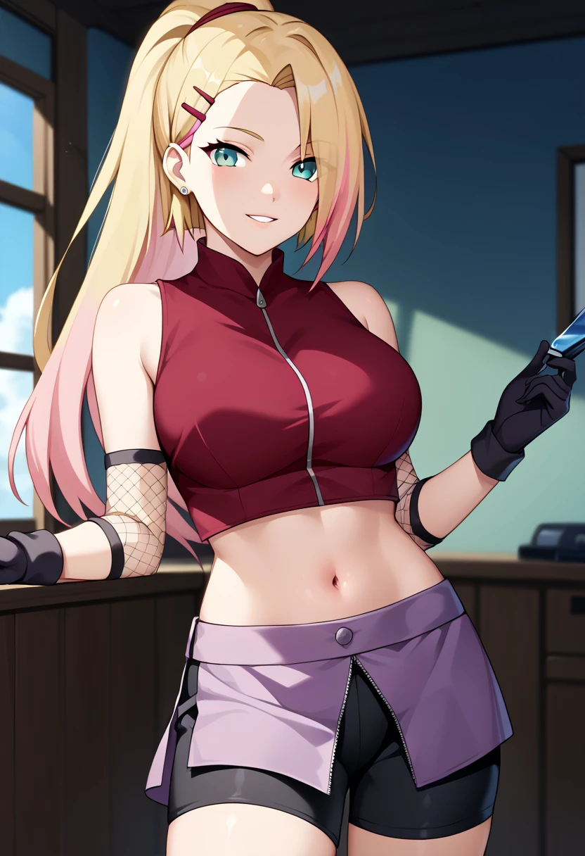 Ino yamanaka， schneit， sat，Spaltung，smil，Rot im Gesicht sein，drinnen im Zimmer，Nahaufnahme Nahaufnahme，mit einer guten Figur,mid large breasts,enges, open white shirt,Blaue skinny Jeans,both arms behind the back,perfekter Arsch,Ansicht von hinten,ansicht auf den Arsch,Arsch guckt in die Kamera,runder arsch,zeigt ihren Arsch, sidelighting, light particles, wallpaper,