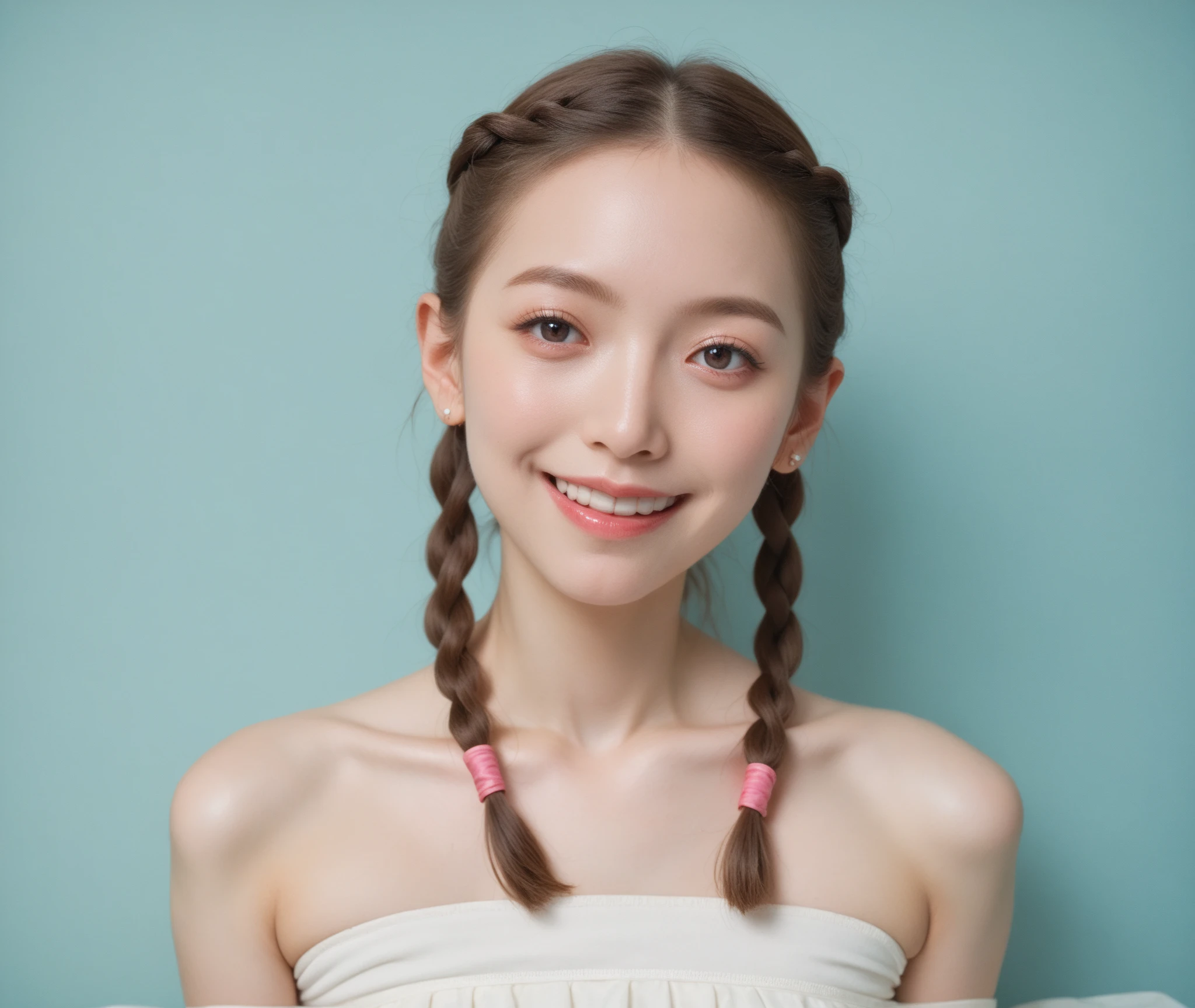 pedo,pthc,laos teen rhythmic gymnast girl, 1 girl, age 7,(very slim anorexic slender skinny body:0.6); skinny,small (130cm),smile, french braids