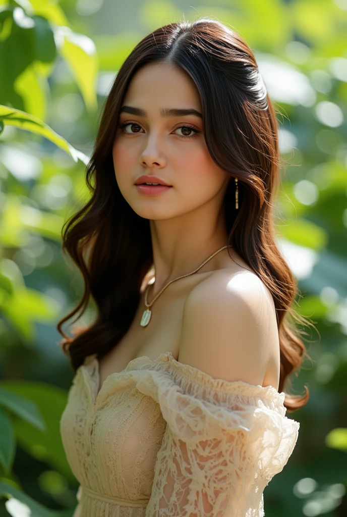 (masterpiece:1.5), high quality, aesthetic photo ,(HDR:1.3), pore and detailed, intricate detailed, graceful and beautiful textures, RAW photo, 16K, diffused sunlight, 8K, RAW photo, top-notch quality, exceptionally detailed RAW color photo, professional-grade photograph, (realistic, photorealistic:1.2), (highly detailed skin:1.1), ultra-high resolution, (lenz 80mm), (F/1.2),a beautiful girl standing in a stunning fantasy landscape, detailed face, long flowing hair, elegant summer dress, off shoulders, shoulder straps, perfect midriff, glowing lights, indoors, night time, perfect lighting, ornate architecture, cinematic lighting, vibrant colors, photorealistic, 8k, (best quality,4k,8k,highres,masterpiece:1.2),ultra-detailed,(realistic,photorealistic,photo-realistic:1.37),beautiful detailed eyes, beautiful detailed lips, extremely detailed eyes and face, long eye lashes perfect lighting, cinematic colour grading, focus on girl, hyper realistic, cute and charming, . ((full body shot))