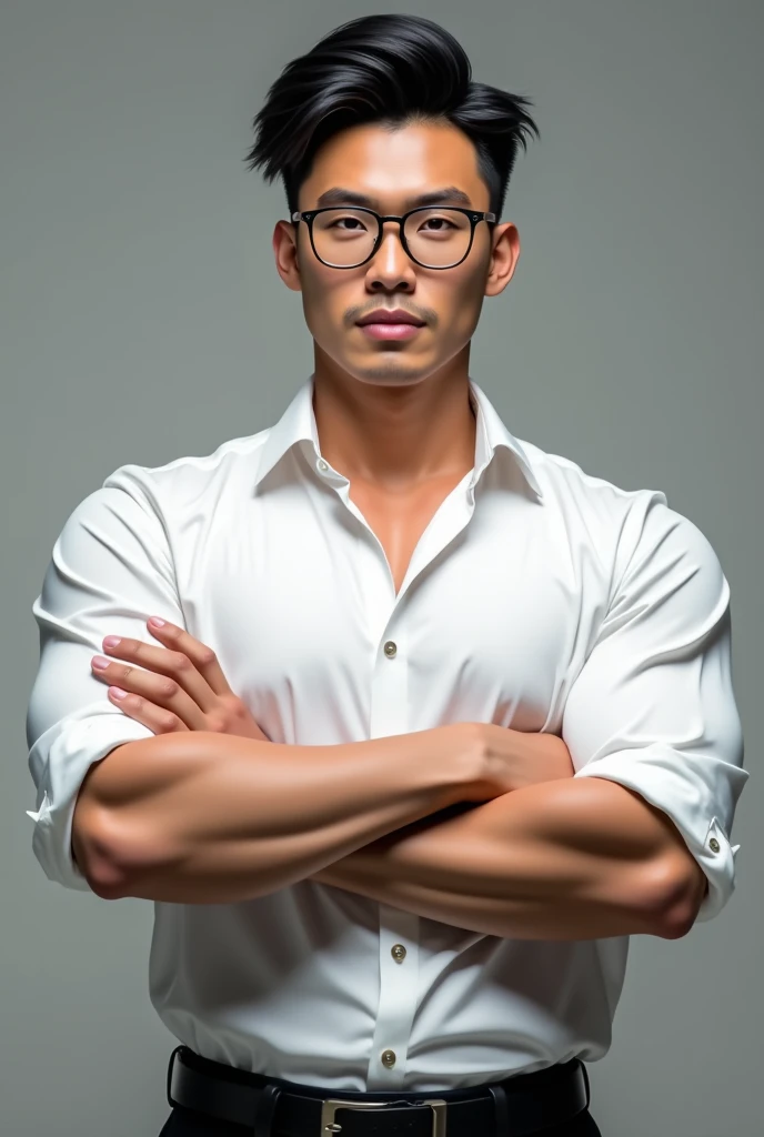 Chinese gentleman,super big breasts ,clean shave,wearing  shirt, open chest shirt, showing off body, toned abs and full chest,pants are down,show off panty waistband,in crowded,groped,breast squeezed,molested,Handsome ,wear glasses, sexy , Masculine and handsome，trend in r/Street clothes, Photograph by Calvin Kleiny,,musculous，Muscles look good,,, Full body photo,(ultra-detailed, photorealistic, best quality, 4k, 8k, highres, masterpiece:1.3),charming and distinguished , (muscular build body), ,sweat,, lewd face ,tight chest, sex,, erotic, horny, , Accessories include a luxury wristwatch‎,looking at viewer,muscle veins,six pack,hyper-realistic,