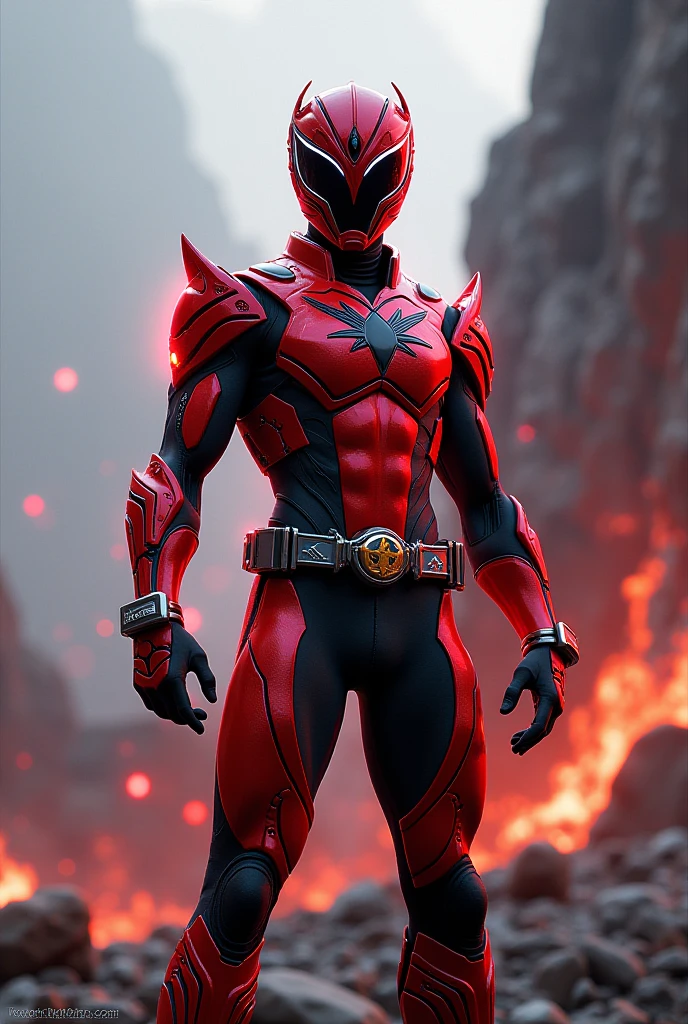 naughty man, futurist, power ranger, rot, in a fight scene
