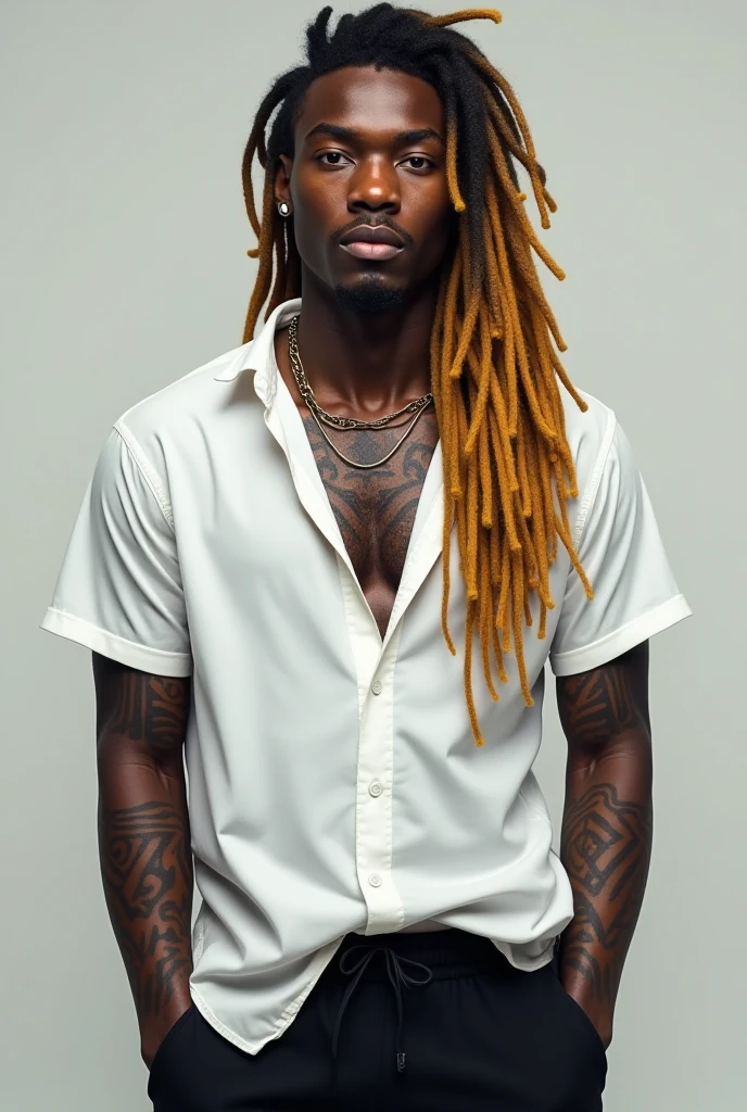 beautiful young african male