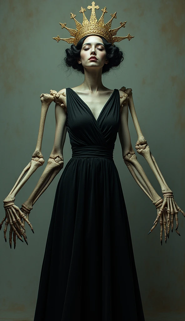 extremely thin woman,fair skin,The body very thin,Rib chest,Protruding sternum,The sternum obvious,Waist very thin,The ribs are noticeable,Protruding ribs,The pelvic protrusion very obvious,Pelvis clear,Hip bones are obviously prominent,thin shoulde,Waist very thin,Sunken abdomen,Abdominal muscle atrophy,hunger,Delicate arms,arm muscle atrophy,slender thighs,Short hair details,Wear a one-piece leather jacket,asian face,Haggard expression,Excessive weight loss,sunken face,Severe malnutrition