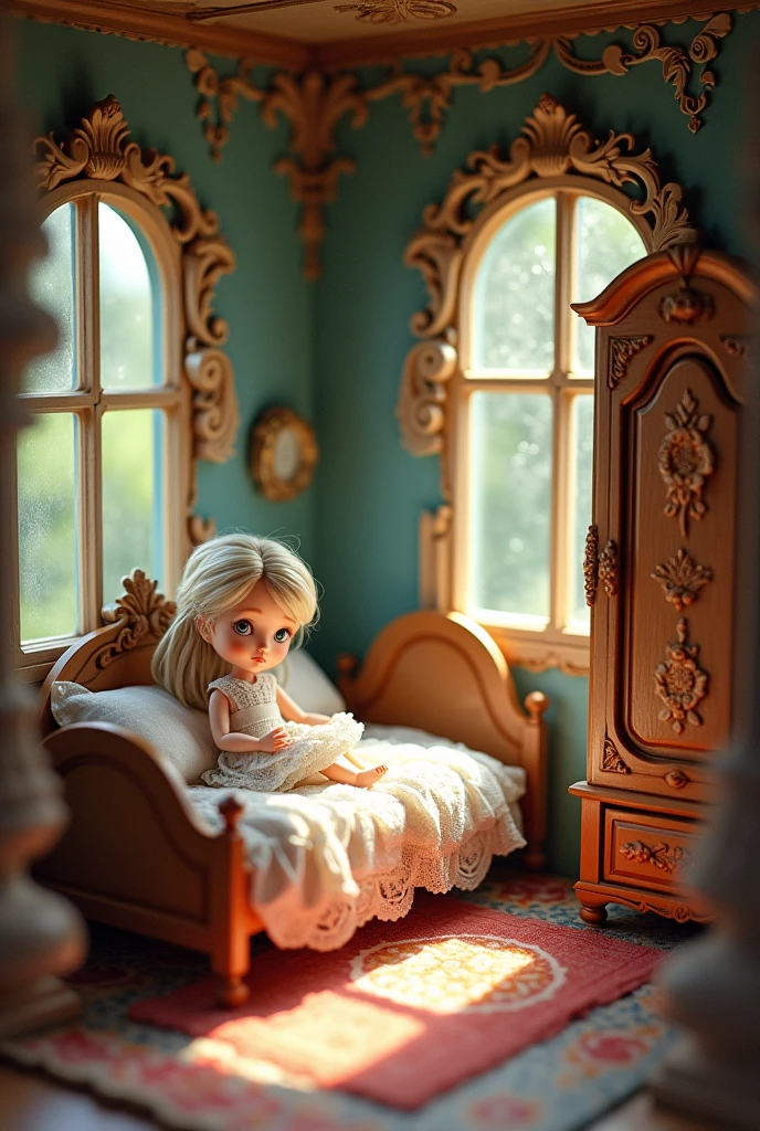 An Alice in Wonderland style room