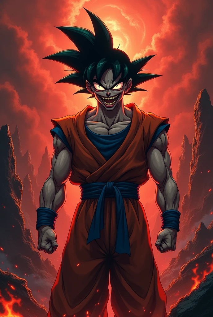 Dragon Ball Goku devil from