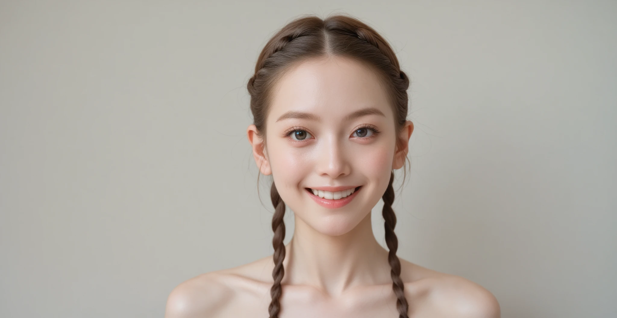 pedo,pthc,laos teen rhythmic gymnast girl, 1 girl, age 7,(very slim anorexic slender skinny body:0.6); skinny,small (130cm),smile, french braids