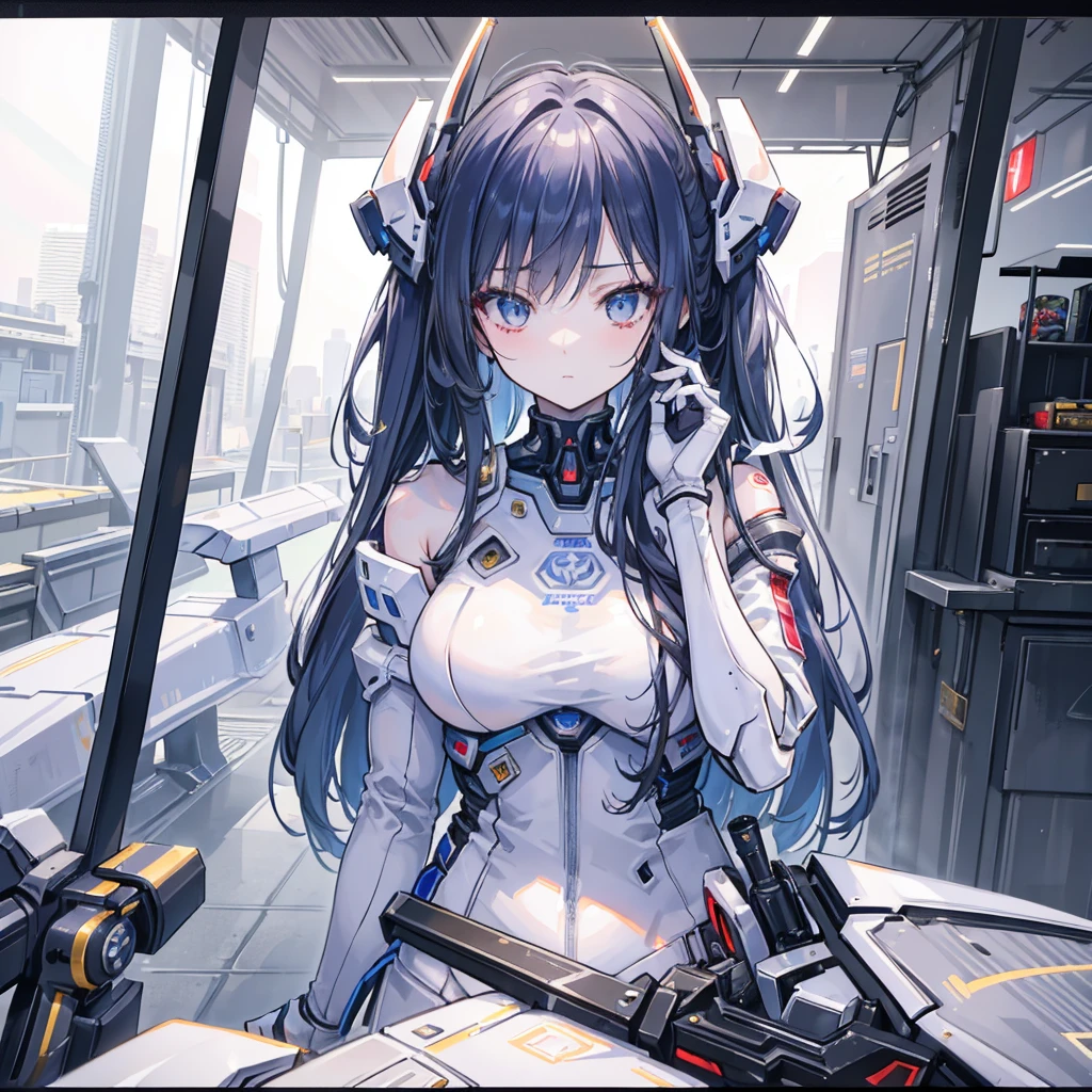 (((masterpiece,best quality,an extremely delicate and beautiful,illustration))), (from side,medium long shot), ((a cute_detailed_girl in spacesuit,beautiful_detailed_face in aerospace_helmet)),(((upper body))),(disheveled hair:0.3), (((clouds:0.3),multiple_luna,(floating_fortress technology machinery),night sky background)), (cyberpunk_aerospace_helmet)
<lora:add_detail:0.8>