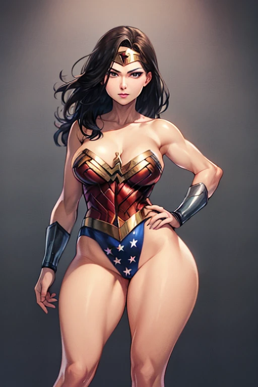 A wonder woman getting fuck to caiptain america