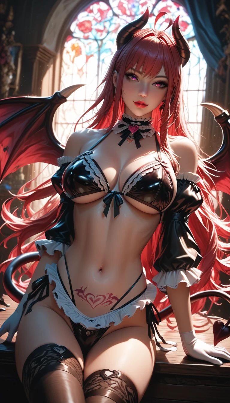 A girl Succubus and a tattoo