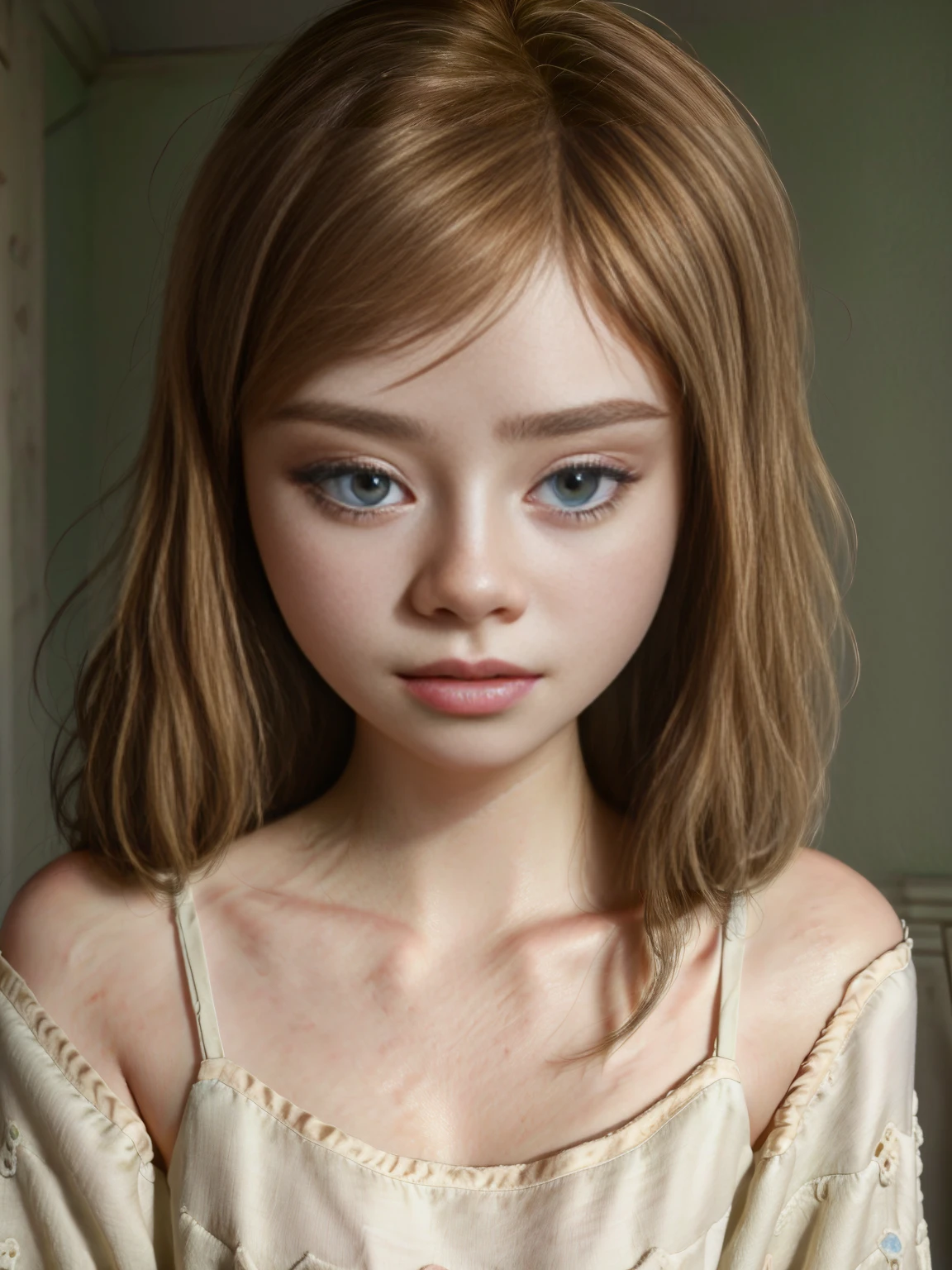 Retrato Motor irreal:1.4,CG ultra realista 64K, fotorrealista:1.4, textura de la piel:1.4, obra maestra:1.4,Cute Sadie Sink desnuda, cara de Sadie Sink, tumbada en la cama, humeda,((Foto 16k)) HDR ,super-realistic ,Calidad RAW,(detalles estilo hiperrealista ,colores vivos, orgasm expression, boca abiertas, masturbandose, piernas abiertas, dildo inside pussy, mostrando el culo a la camara, expresion excitads