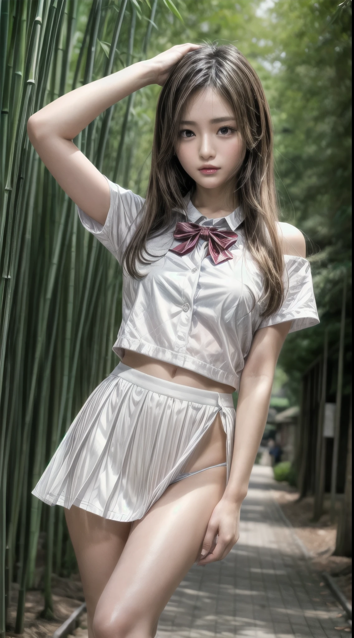 ((David Hamilton:1.37, White and vivid colors))、(Tiny Oppai-Loli Twins:1.37)、{(Dynamic-angle)|(from side)|(from back)|(from below:1.2)}、{(((Kissing face to face)))|(Standing Full Body:1.2)|Wide Shot}、{(Floating hair:1.2)|(Strong wind)|(Ass focus)}、8K best quality、((Masterpiece:1.2、Photo-realistic:1.4)), { kodachrome | realistic | photorealistic | RAW }、((Detailed KAWAII Face、Detailed glistening ivory skin))、Extremely Detailed、Smooth shading、{Zoom Layer|clear focused}、Soft Lighting with many Follow lights、{Childish|Gigantic Cleavage:1.37}、((school uniform with white tiny panties:1.37))、{Flowers|Flower wreath|ssmile|perplexed|seductiv|Different types of hair colors}、{(Light Particles:1.2)|(Lens Flare)|(Luminescent Particles:0.6)}、{Forest Lakeside|Lakeside Cottage|Before dawn|magic hour|morning glow|foggy}、{ Whole Body proportions and all limbs are anatomically accurate | ((no extra limbs)) } .