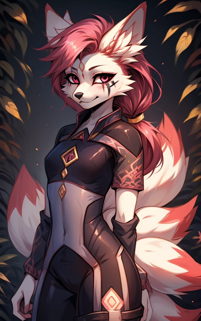 By claweddrip, female, furry, Kimiko Five-Tails, (Fortnite),