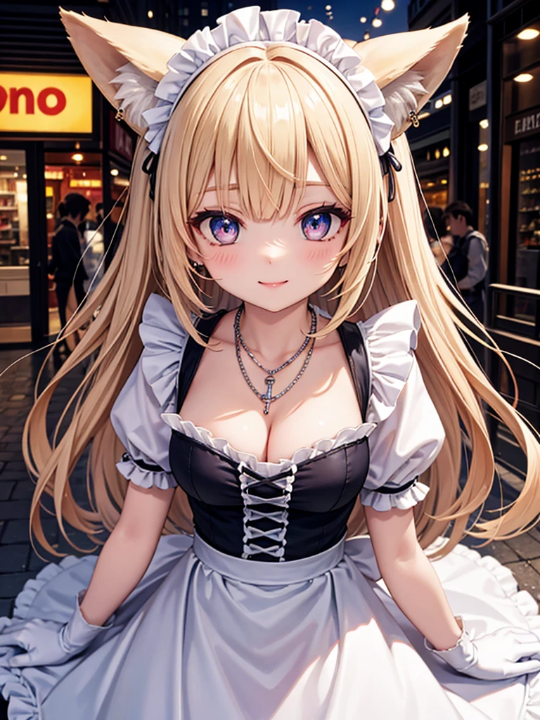 (best quality, hyper detailed, insanely detailed, masterpiece, 8K),Generate a close-up image of a girl sitting at a casino table. Her elbows are resting on the table and she is intertwining her fingers. She has a mischievous smirk on her face, resembling ,smile. Focus on capturing the expressions in her eyes and the subtle details of her facial features."