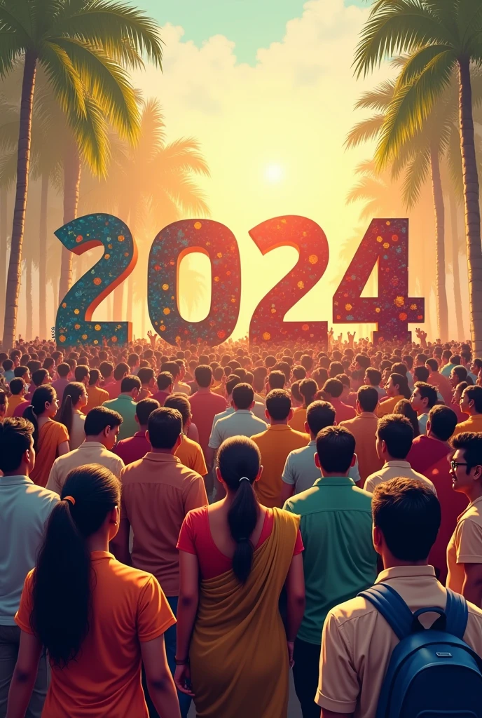 Make a happy independence day of india 2024 image and there it should be written Happy independence day