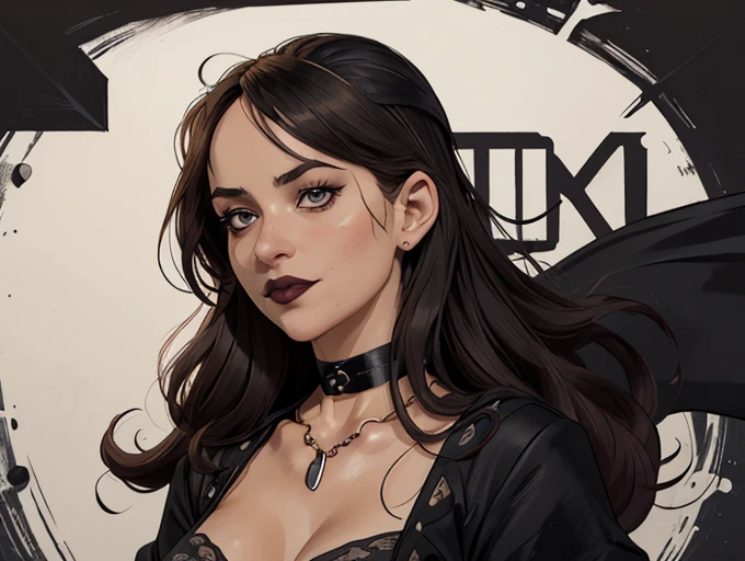   Close-up of a woman wearing a black blouse and a black bra  ,  Charlie Bowater art style , estilo Charlie Bowater, portrait de vampiro, arte do personagem Charlie Bowater, Alena Aenami and germ of art, Neoartcore e Charlie Bowater,   Charlie Bowater rich and deep colors  , lazy art style,  germ of art and Tom Bagshawum close up of a woman with long black hair and a necklace , amoranto, Bela Delfina,  better known as amoranto , Kailee Mandel, black hair and big eyes,   profile picture with close up  ,  handsome young Amoranto ,   pale and shiny skin  ,  portrait de alta qualidade,   with long hair and piercing eyes  ,  skin like ivory,  Sydney Hanson,  white skin tone mode , close up, portrait, cartoon style,  GTA digital illustration of a woman in a black dress and black hair , Beautiful Vampire Queen , beautiful female vampire queen, Gothic maiden,   beautiful Gothic supermodel  , female vampire bonita, , , Gothic maiden of the dark,   Gothic style, gothic woman, Gothic clothes, Gothic clothes, vampire fashion, female vampire,   wearing a gothic dress Close-up of a woman with long hair and a sweater  ,   curly brown hair  , beautiful model,  portrait de alta qualidade,   Medium Soft Light Portrait  , looks like young Liv Tyler, portrait colorido,  pretty woman,  curly blonde hair  | d & d, bela iluminação de portrait,  A beautiful young woman , very beautiful model, 50mm Portrait,    Character style illustration Completely naked breasts showing fear Small breast size Cartoon name  :   there is a woman wearing a black blouse and a choker , portrait rossdraws, wlop rossdraws, portrait de personagem em close,  germ of art  portrait, detailed portrait of anime girl, rossdraws 1. 0,  germ of art . high detail,  Art in the style of Guweiz , extremely detailed  germ of art ,  germ of art  detailed