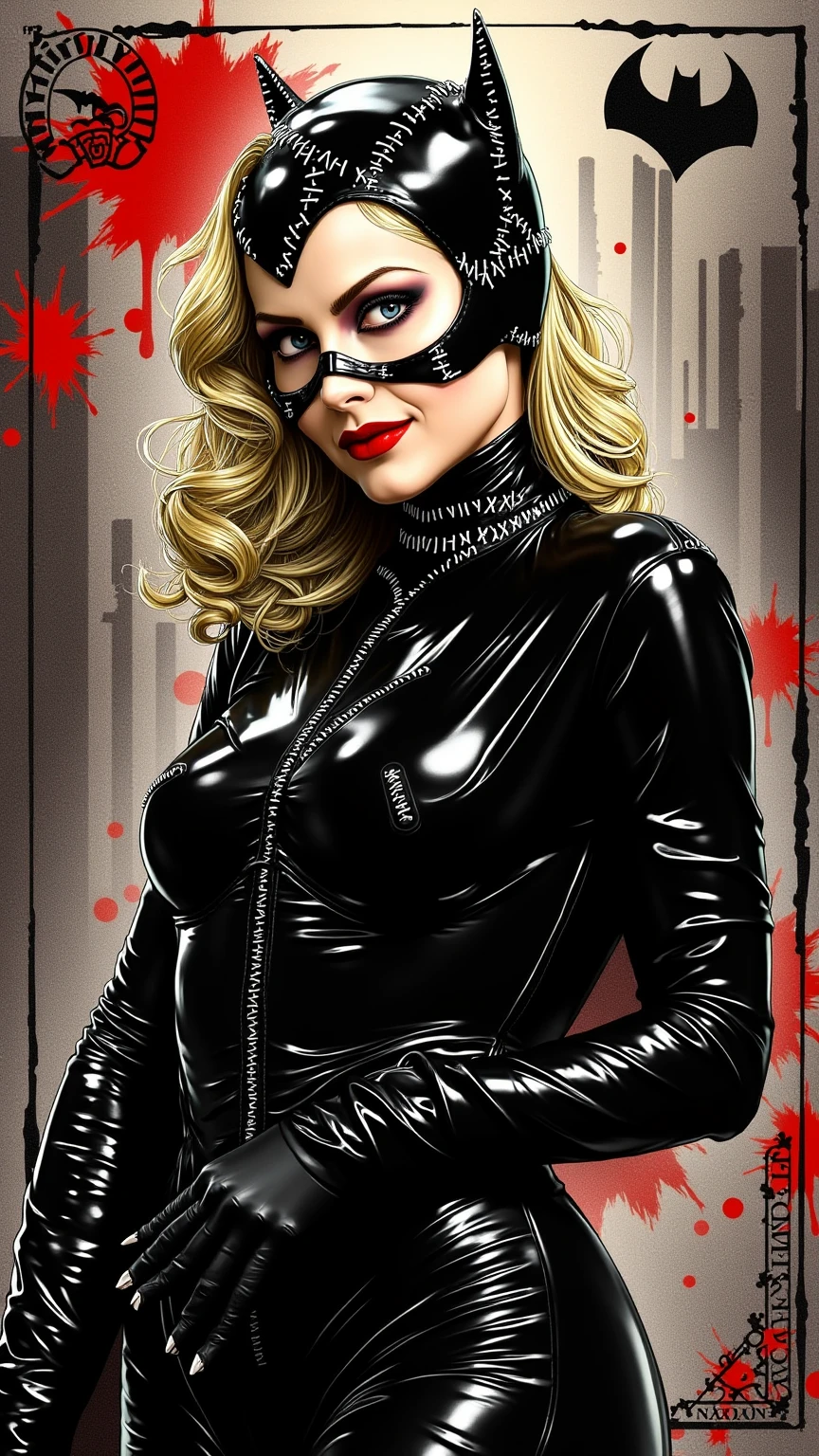 Marilyn Monroe as Black Widow