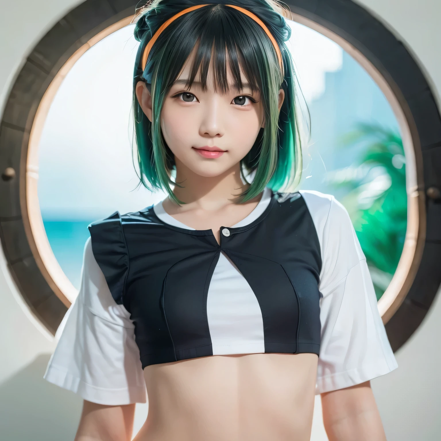  A Sexy Full Body Minecraft Human Girl Slime Always Not Wearing Panties, feliz, sorriso, Boca aberta, cantoria, Dancing, mais alta qualidade, high resolution. detalhes intrincados,da mais alta qualidade, Chromatic aberration, 1 garota em, Sozinha, saia molhada, Slime, cabelo longo, coxas coxas coxas coxas, Cauda dupla, mangas destacadas, gravata, Thigh botas longas, botas longas, sem mangas, headphone headset, water eyes, saia plissada, water hair, corpo todo, sem mangas Shirt,  Fundo, Very cabelo longo, fundo branco, black shoes, coxas pretas, Hair Ornament