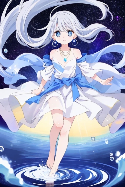 ((shylily/(Twich/))),(masterpiece:1.2),(best quality:1.2),, (1girl:1.3),A universe with stars,The Big Bang of Stars,energy sphere,glass flowers,chinesedragon,themoon