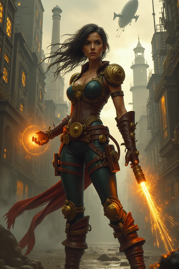tantalizing late night bright neon colorful whimsical tantalizing Borderlands Viking Cowgirl Bounty Hunter female exotica on glowing fine detail stained neon glass, composition by Frank Frazetta --ar 9:16 --s 150 --v 5.2 --c 45 --auto
