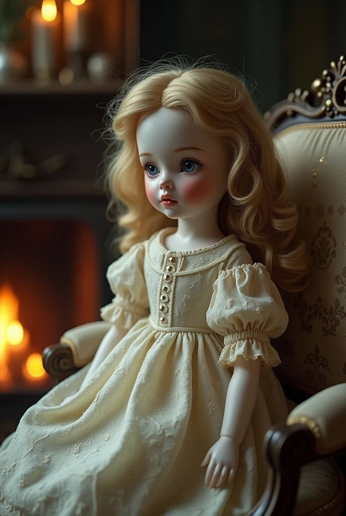 The aforementioned creation doll is the face of the girl