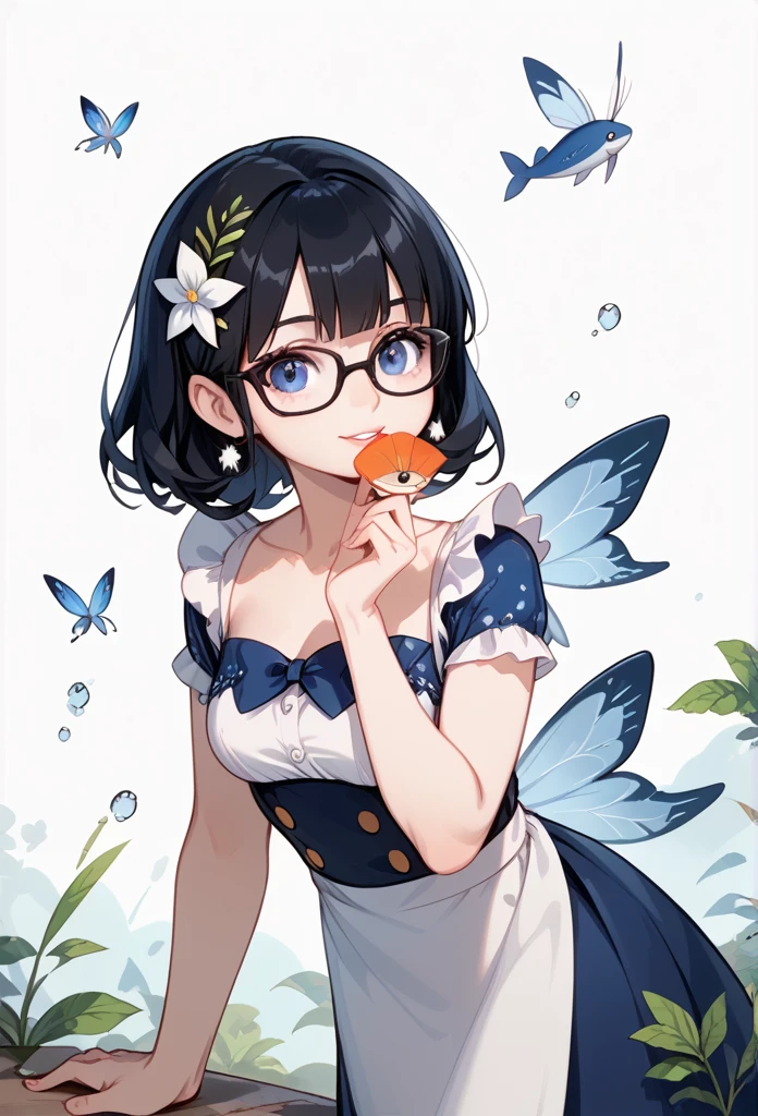 Black hair, glasses, fairy, Eel Valley, Eel Valley Fairy, Valley Stream