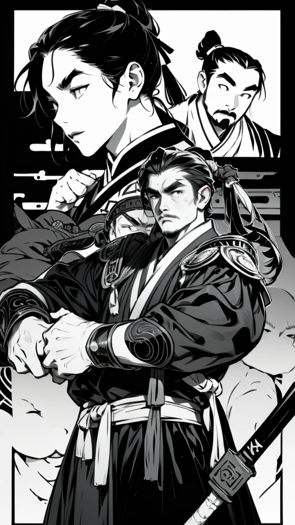 Shun of the Zodiac Knights with the Samurai X and the Black Panther. --auto --s2
