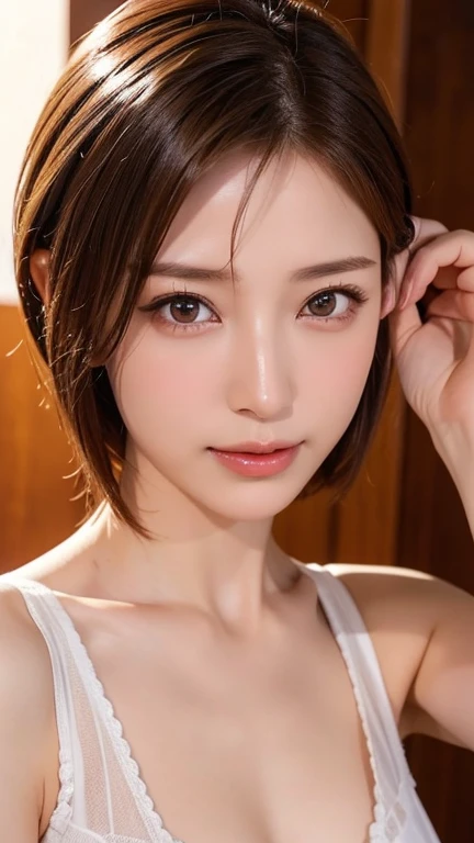  mature woman,masterpiece, slim slender, realistic, adult sex appeal, perfect body,Ultra short hair, beautiful faces,Facial beauty, Japanese women, face closeup