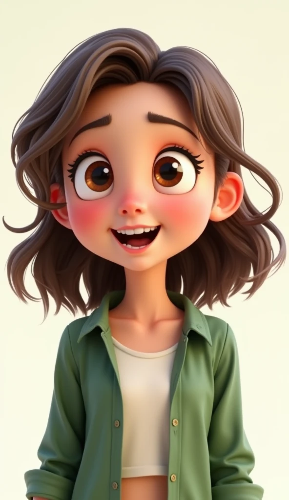 Student from the state of Mexico, average stature, Light brown hair, small brown eyes, White skin, with cap, shoulder hair