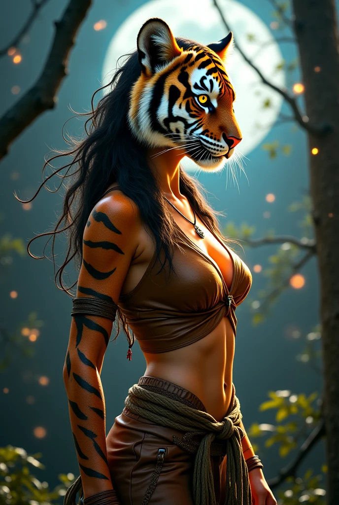 Le dizhi du tigre dans une femme