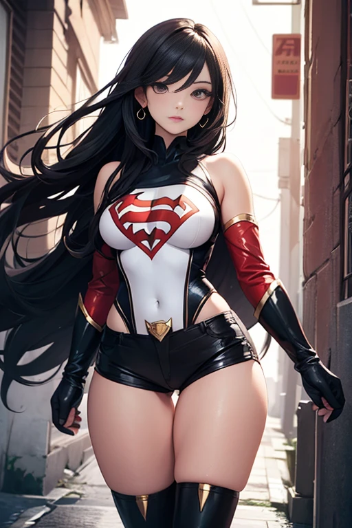 1girll,Huge breasts,, 独奏, Headbands, She's wet, Erotic light blue Superman uniform,nudegirl ,Tong,Supergirl,Take aphrodisiacs,Lewd expression, exteriors, Skysky, brunette color hair,long hair flowing, exposed bare shoulders, standing on your feet,grassy fields, nigh sky,Bigchest, wetclothes, From the front side, hair straight, mostly cloudy sky, Wet hair (((tmasterpiece),(Very detailed CG unity 8K wallpaper),best qualtiy,,独奏,1girll,cinmatic lighting,detailed back ground,beatiful detailed eyes,Bright pupils,(Very fine and beautiful),(Beautiful and detailed eye description),ultra - detailed,tmasterpiece,)),facing at camera,Leakage out of the breast,Expose the lower body,nakeness,leering,Protruding underparts,Camel toes,cleavage,absurderes,A high resolution,ultra - detailed),she is soaking wet,独奏,mature,(Very long hair,brunette color hair),比基尼,cleavage,nakeness,Obscenity,legs are open,Emotive expressions,Open-mouthed,Pussy bulge,with no underpants,Expose the genitals,Camel toes,Protruding ,extremely large bosom,Cocked buttocks,Raised sexy,Colorful,Most detailed,exteriors,fully body photo