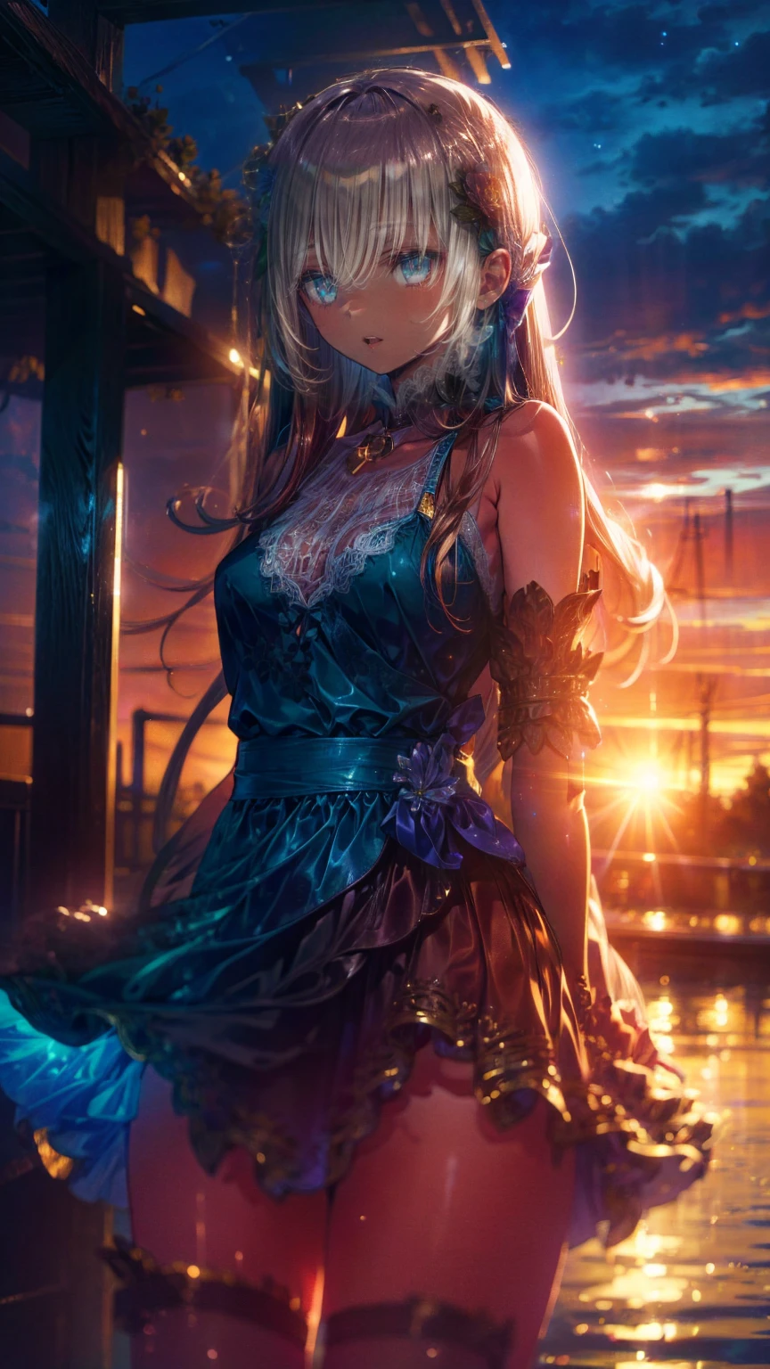 (  girl ),(  very detailed目,  very detailed顔), ( realisticにสุดๆ,  high res ), (  top quality :1.4), (  top quality ), 5, Midea, 1人の girl ,score_9, score_8_ up, score_7_ up, score_6_ up, score_5_ up, score_4_ up,  real skin texture deep into the night,  RAW photos , ( realisticに,  realistic:1.37),  very detailed,  Pro Pictures , (masterpiece:1.3,  top quality ,  ultra high resolution ,  ultra More), ( realistic, photo realistic:1.4),  beautiful illustrations ,  perfect lighting,  natural light,  depth of field , beautiful detailed hair,  beautiful detailed face , beautiful detailed eyes,  beautiful collarbone,  beautiful body ,  beautiful breasts ,  beautiful thighs ,  beautiful legs,  look under my beautiful fingers ,  viewers、  shiny hair,  longhair , (  beautiful brown eyes、)、smile、  super detailed  な目、(( hair clip)), Very elaborate face ,  High Detail Eye , cowboy shot,、( 一人の girl  )、 , masterpiece, top quality , high res, masterpiece ,  girl 1人, Calm expression, Captivating eyes ,  long straight hair  ,  Relaxed Dress ,  Calm Posture  ,  porcelain-like skin, A faint blush, crystal pendant golden hour, (  rimlight):1.2, Warm tones, Solar flare, Soft Shadows,  bright color, painterly effect  ,  dreamy atmosphere BREAK beautiful lake  , Scenery I saw with you  々, Willow Tree, Calm water, reflection,  clouds illuminated by the sun  ,  quiet atmosphere ,  Beautiful Sunset  ,  super detailed  ,  Official Art, unity 8k wallpaper , [ "Intertwined, Mandala
