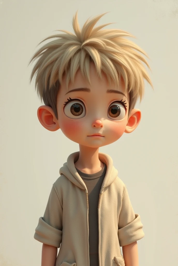 Little kid boy look like a model with blonde hair Ivy League Charm Charm Hair style with blue eyes wearing white t
shirt epic realism