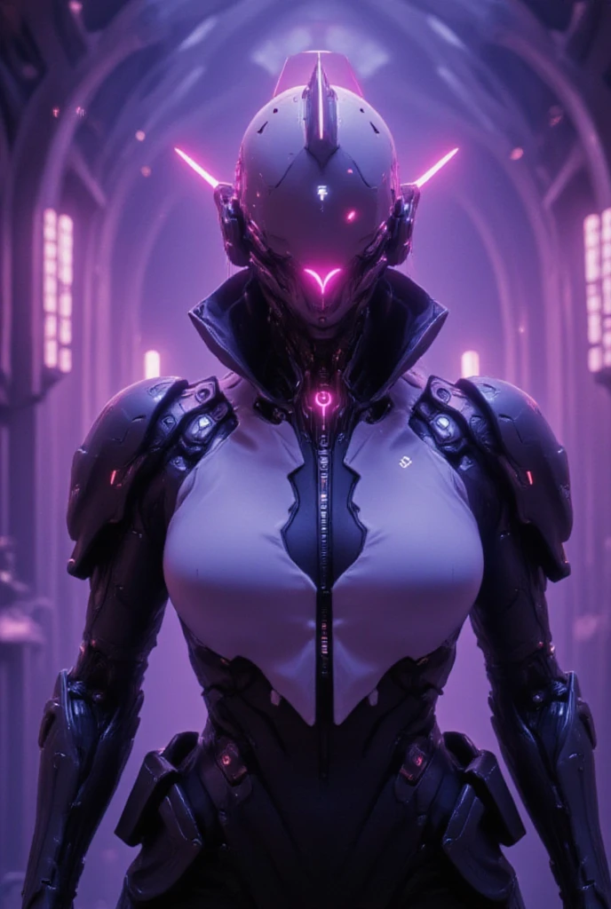 In the world of Warframe, Johanna de Armas emerges as a young woman, her form encased in a neon genesis evangelion style plugsuit, a testament to advanced futuristic exoskeletons. The exosuit, a fusion of futuristic baroque and rococo cyberpunk, is a marvel of design, featuring a white puffer jacket that adds a touch of elegance to her formidable appearance.
She stands in an opulent gothic cyber church, bathed in neon lights that cast dramatic shadows, emphasizing the off-center composition of the scene. The atmosphere is thick with the essence of retro cyberpunk art, reminiscent of the works by Keos Masons, and the painting style of Richard Gerstl, known for his vibrant expressionism and emotive, psychological intensity.
The street art and graffiti around her, with their vibrant colors and urban themes, reflect an 80's inspired synthwave aesthetic. The scene is a tapestry of neon, vibrant, and detailed elements that capture the essence of retro futurism. The shallow depth of field, vignette effect, and highly detailed rendering create a moody, epic atmosphere, reminiscent of a high-budget cinematic production.
The bokeh effect, cinemascope framing, and the addition of film grain give the image a grainy texture, enhancing its cinematic quality and adding to the overall gorgeousness of the scene. This is a world where technology and art collide, creating a visual spectacle that is both intense and beautiful.