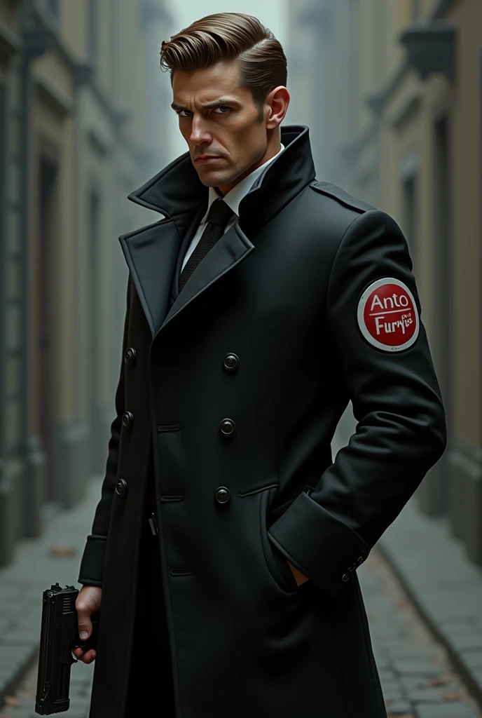 A uniform with a skull on the left chest and the words Peaklife below