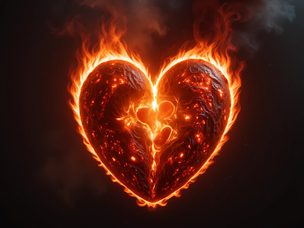 fiery heart