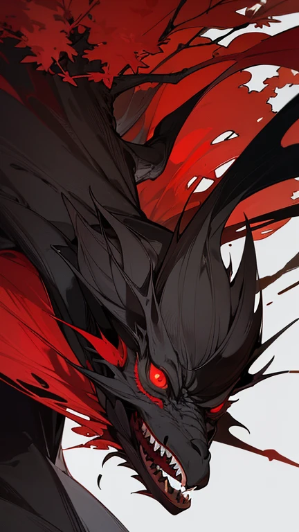 Akujiking, monster, monster, something pitch black 醜い