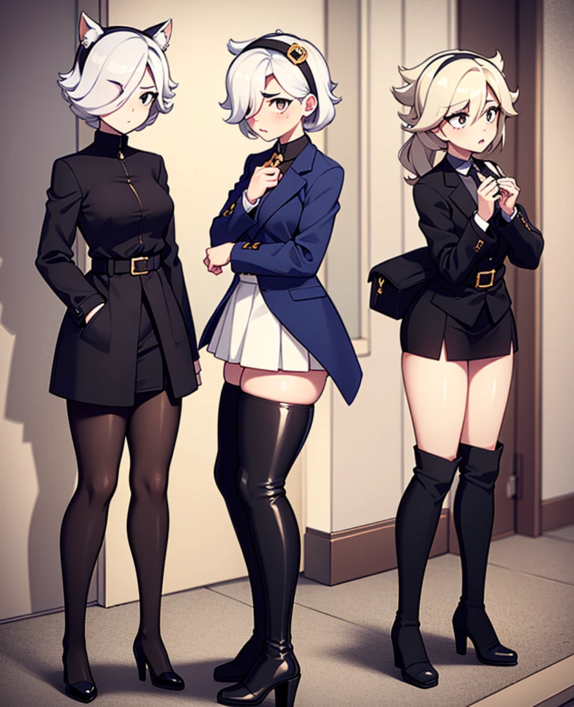 ((Highest quality)), ((masterpiece)), (Very detailed: 1.3), Cute Girls,Perfect breasts,Perfect Ass,20-year-old,Sensual look,mini skirt,Perfect body,Round Breasts,Soft lips,sweating,Molester