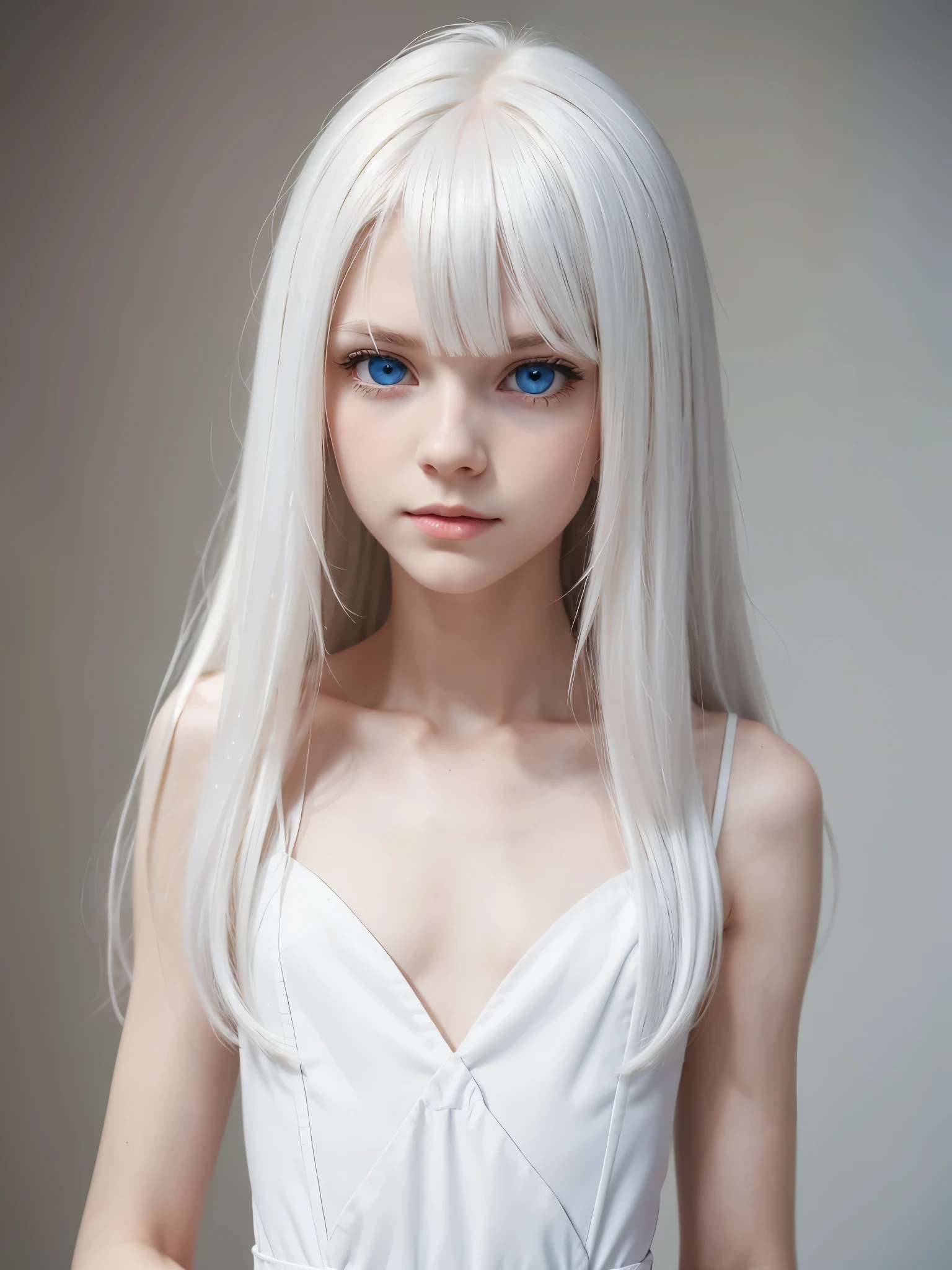 (best quality), 1boy, male, femboy, pale skin, white hair, long hair, swept bangs, straight hair, blue eyes, perfect eyes, dress, petite, skinny body, flat chest, blush, masterpiece, anatomically correct, highres
