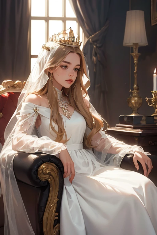 ((dignified as a queen:1.2))
Masterful and regal portrayal of a queen, Radiant and grand in appearance, Realistically detailed, Showcasing intricate and elaborate costumes, Splendidly lit, High-resolution textures, Reflecting elegance and grace, richly textured fabrics, Subtle shimmer of jewel tones, Incorporating intricate patterns and emblems, Capturing the regal posture and poise of a queen, Attire symbolizing power and authority, A queenly aura exuding royalty and sophistication.