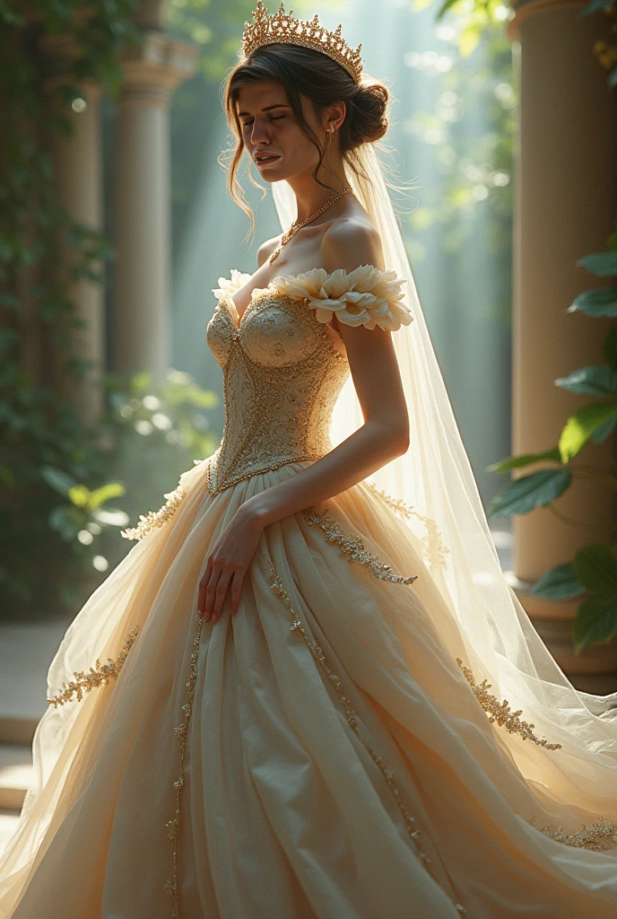 Sydney sweeney in fairytalw dress