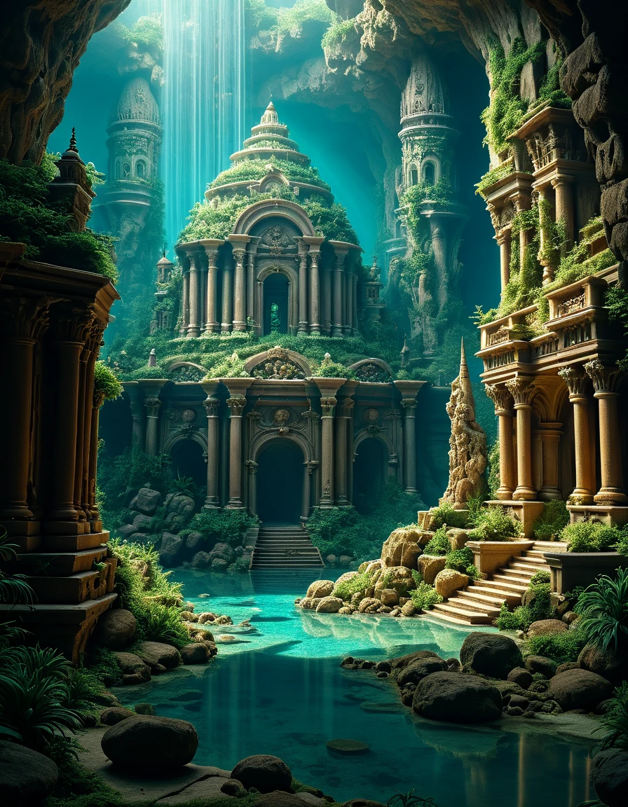 score_9, score_8_up, score_7_up живопись,  the lost underwater city of Atlantis ,  fantasy matte painting ,  City of Atlantis ,  amazing exquisite matte painting ,  the lost city of Atlantis ,  epic matte image ,  water everywhere fantasy ,  hyperrealistic fantasy art, high  fantasy matte painting ,  Breathtaking fantasy art , красивая матовая картина  a realistic image of ,  masterpiece fails,  artwork ,  hyperrealistic , rendering ,  realistic physical rendering ,  photorealistic rendering ,  highly detailed ,  high-quality render ,  architectural rendering ,  very realistic 3D render ,  a realistic image of , ((HD quality)),  high quality,  detailed image