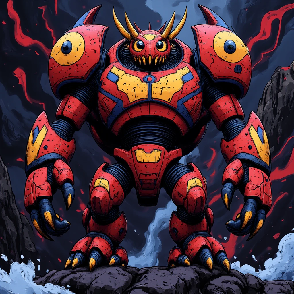 pst003, Atlur Kabuterimon (Red)