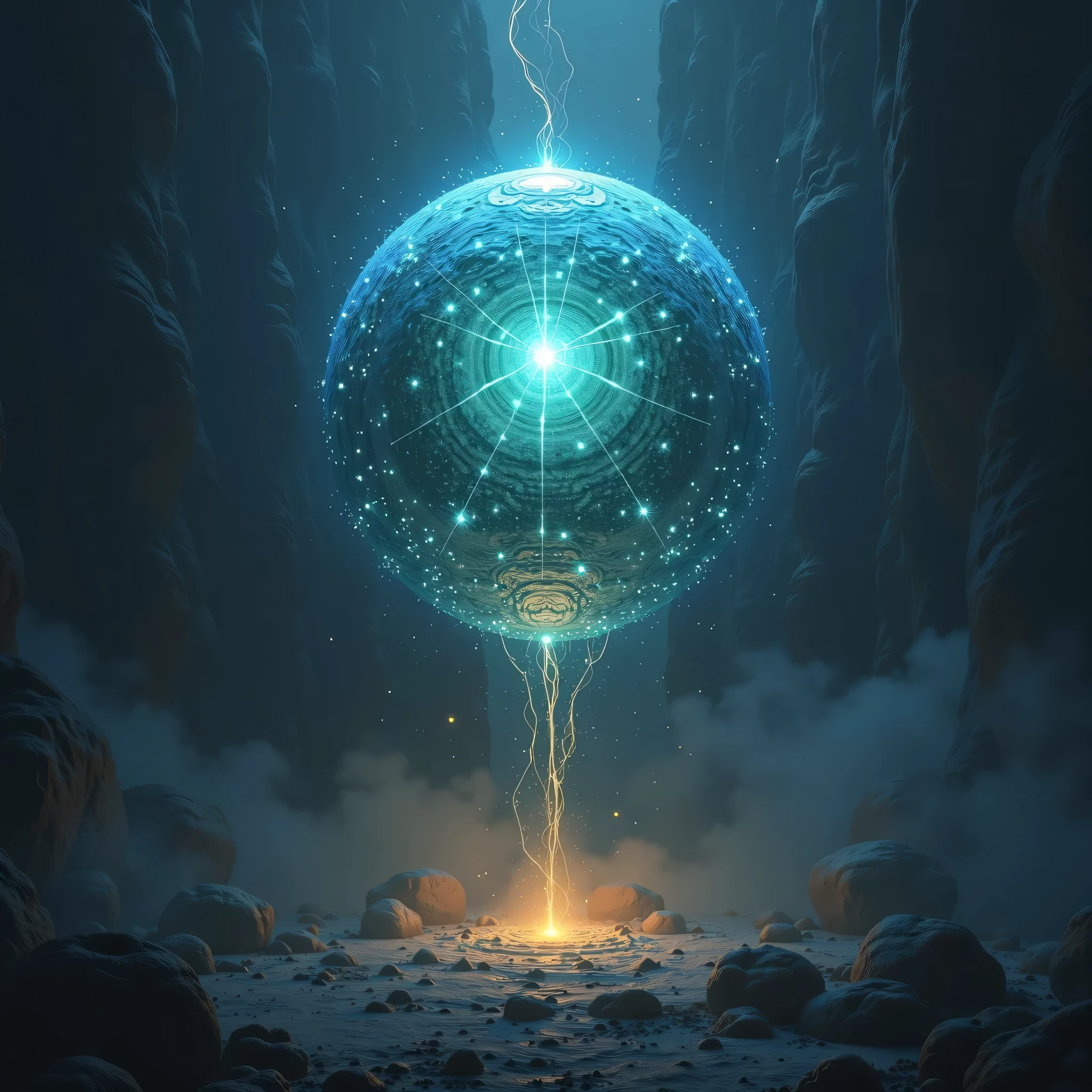gem of pure magic, endless, eternal dark power with crape of cosmic eldrich might