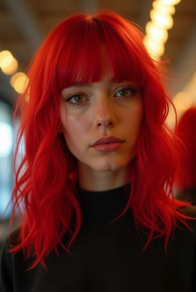 I would like to dye my hair red