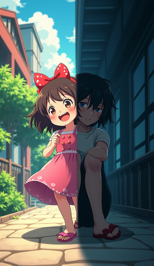 a cartoon boy and girl ハグging each other on the ground, a bit, a bit anime, they are crouching, yoshitomo nara and aya takano, anime a bit, couple pose, hug her knees, cute anime, boy and girl, , sakimichan, ah、sex, naked, pussy, girl is crying, girl is crying, tears, 激しくsexをしている, sexしかしていない, 生feet, feet, barefoot, 何も履いてないfeet, 生feet, tights, 生feet, barefoot, 後ろfeet, 生feet, 大量のsperm, lots of, sperm, semen, rape,