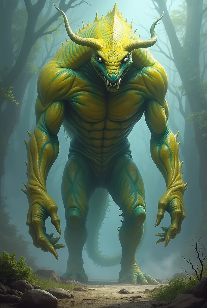 Make a monster that represents Brazil
